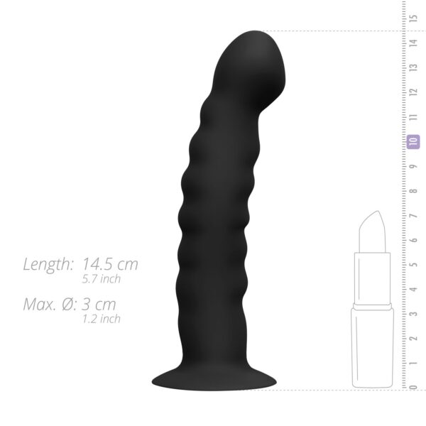 Siliconen Strap-On - Gebogen - Afbeelding 9