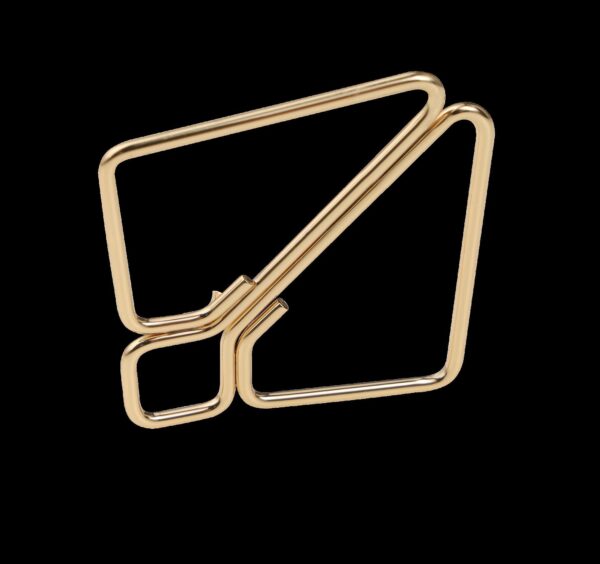 LOCKINK -  Tepelklemmen met Zware Hanger - goud - Afbeelding 2