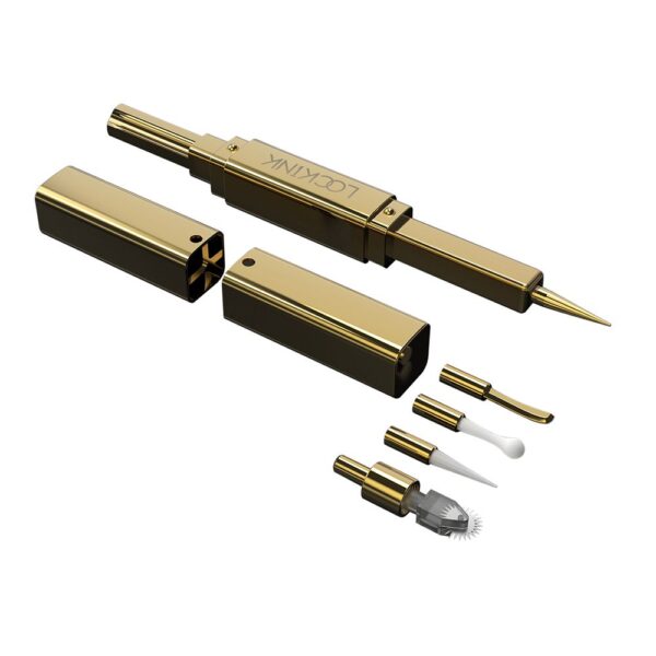 LOCKINK - 5-koppige Flirterige Kietelaar - goud - Afbeelding 4