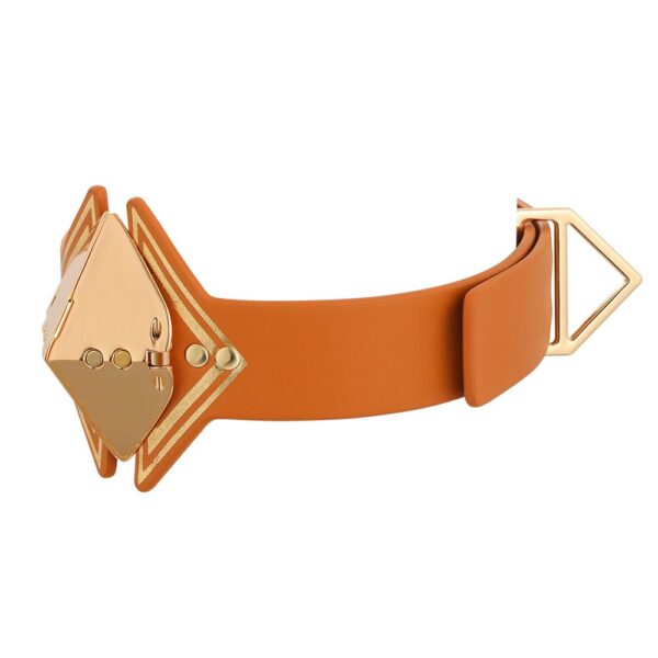 LOCKINK - Posture Luxe Collar en Lijn - bruin - Afbeelding 2