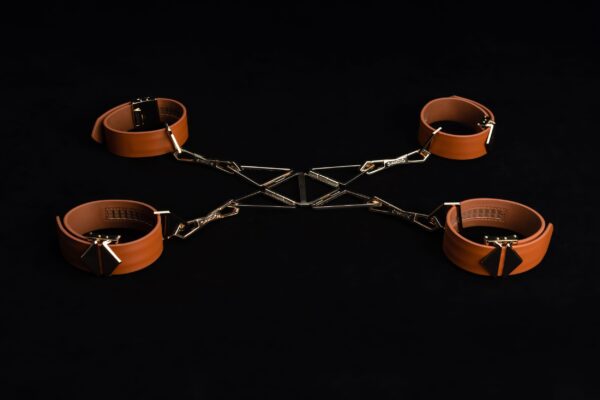 LOCKINK - Hogtie Set - bruin - Afbeelding 6