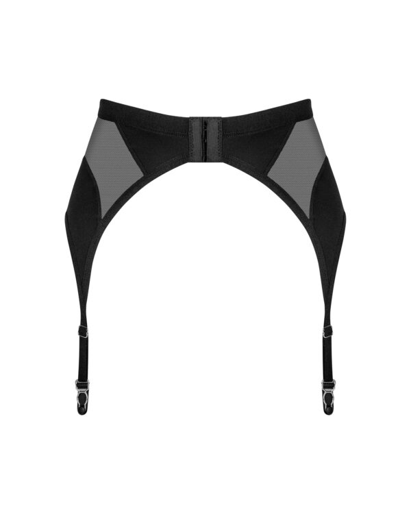 Obsessive - Chic Amoria Jarretelgordel - Zwart - Afbeelding 6