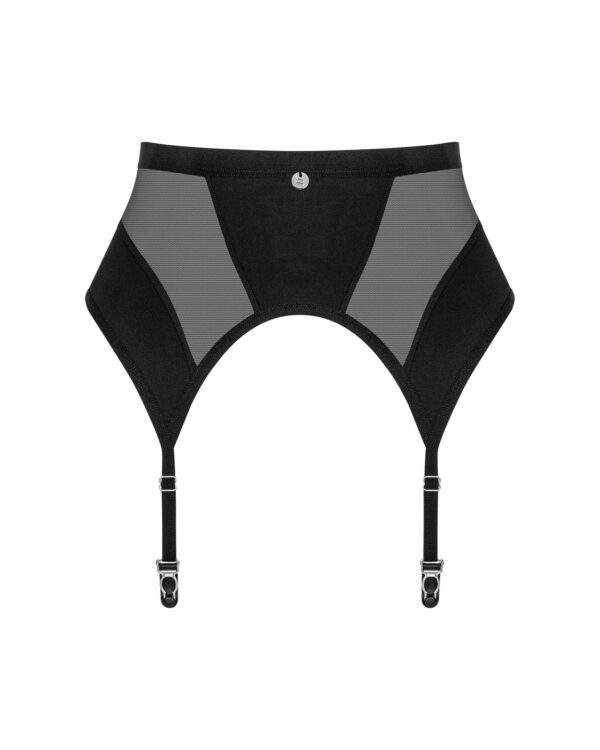 Obsessive - Chic Amoria Jarretelgordel - Zwart - Afbeelding 5