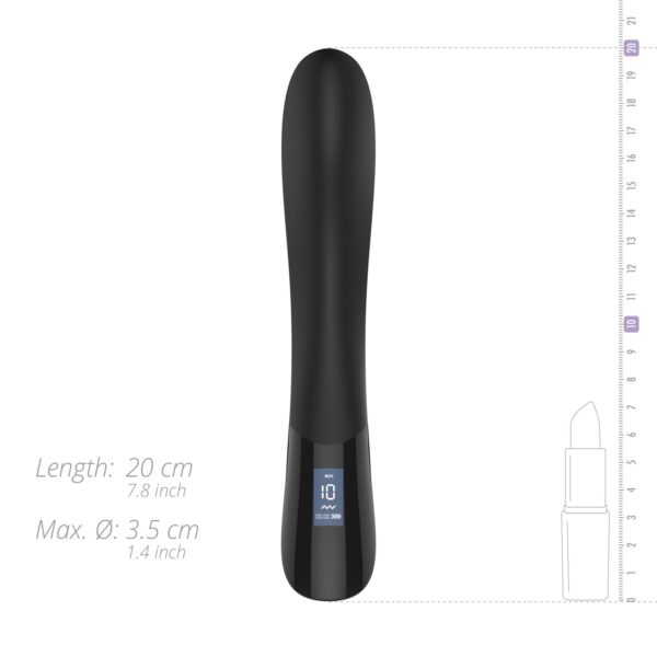 BLAQ - Digitale G-Spot Vibrator - Zwart - Afbeelding 9