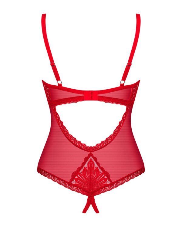 Obsessive - Chilisa Kruisloze Teddy - Rood - Afbeelding 3