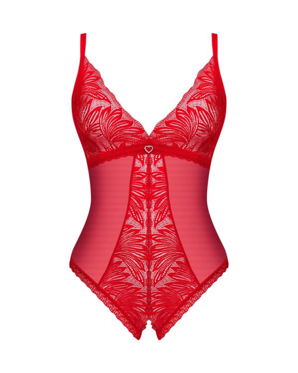 Obsessive - Chilisa Kruisloze Teddy - Rood - Afbeelding 4