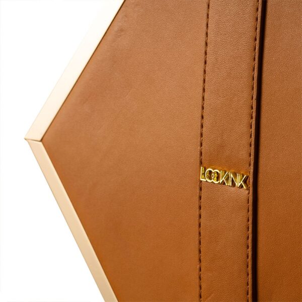 LOCKINK - Mysterious Square Kink Bag - bruin - Afbeelding 5