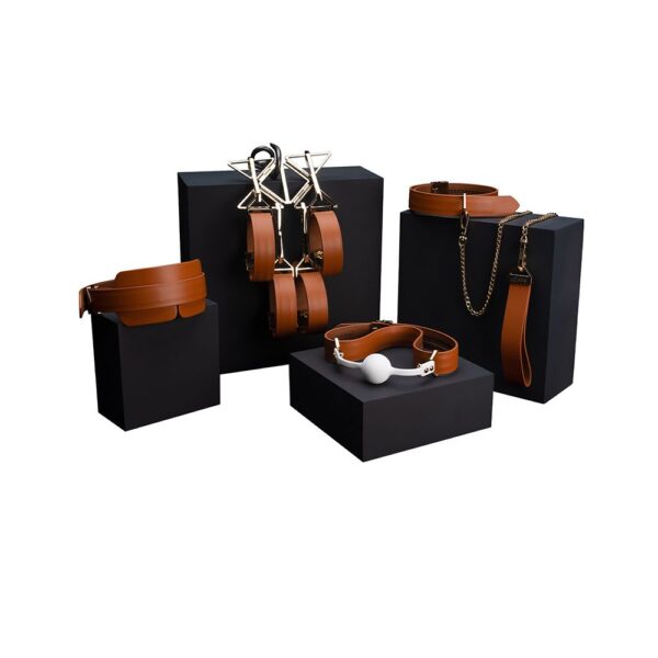 LOCKINK - Bondage & Restraint Set - bruin - Afbeelding 5