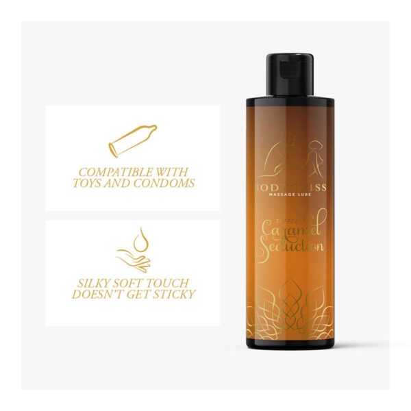 BodyGliss - Massage Olie En Glijmiddel in 1 Toffee Karamel - 150 ml - Afbeelding 5
