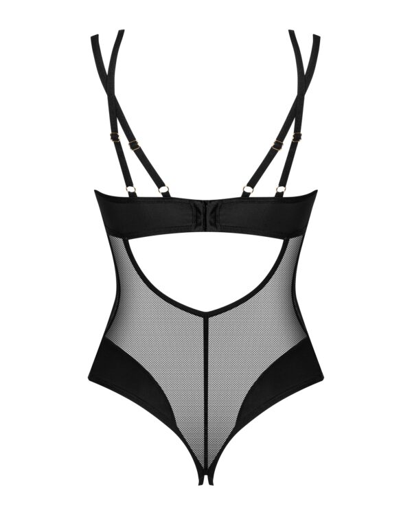Obsessive - Nesari Kruisloze Teddy - Zwart - Afbeelding 3