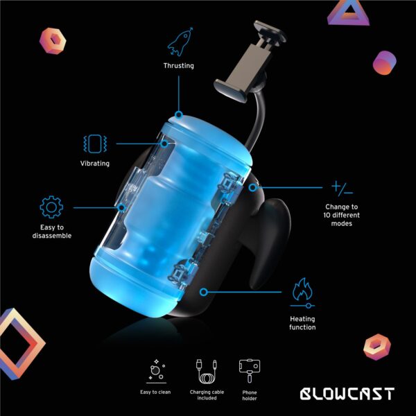 BLOWCAST - Wingman Pro Automatische Masturbator - Afbeelding 15