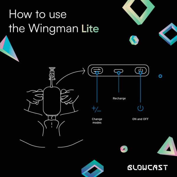 BLOWCAST - Wingman Lite Automatische Masturbator - Afbeelding 8