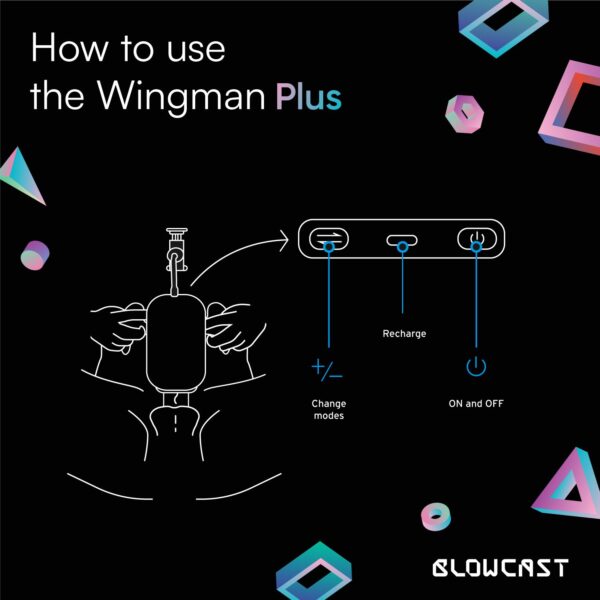 BLOWCAST - Wingman Plus Automatische Masturbator - Afbeelding 8