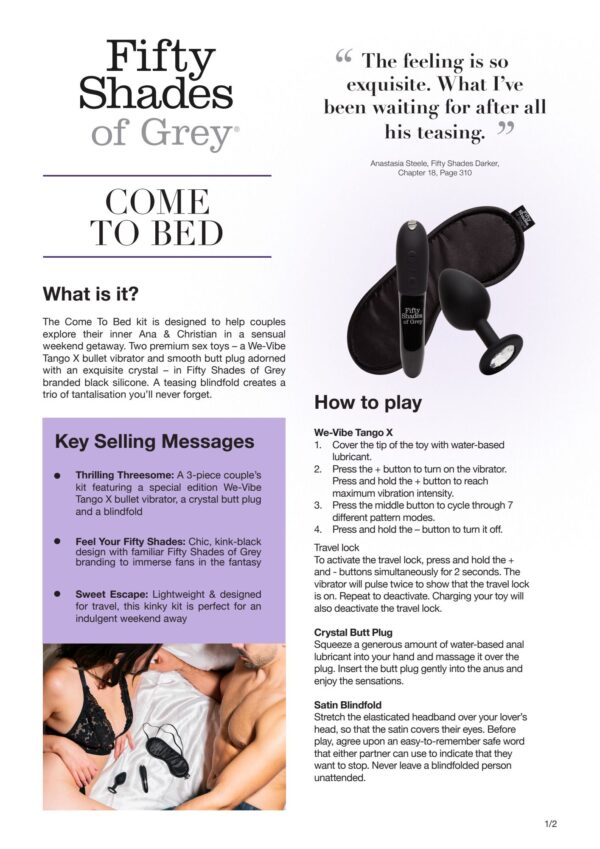 Come To Bed Kit Voor Stellen - Afbeelding 18