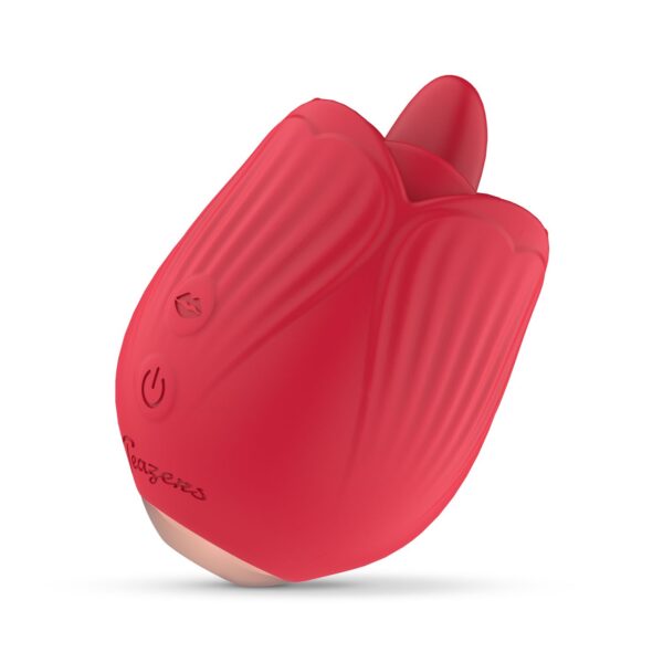 Teazers Roos Vibrator - Likken en Vibreren - Afbeelding 2
