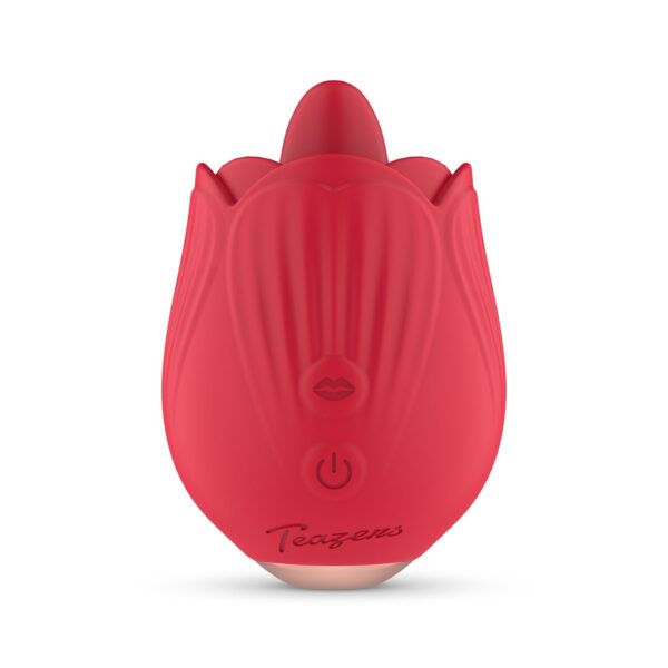 Teazers Roos Vibrator - Likken en Vibreren - Afbeelding 3