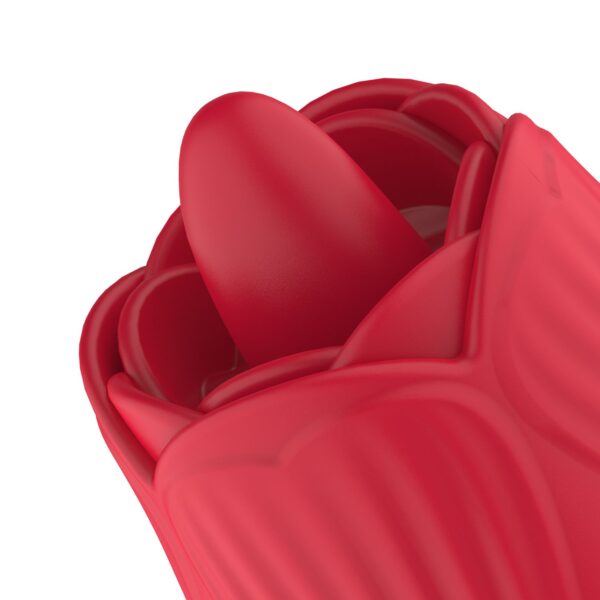 Teazers Roos Vibrator - Likken en Vibreren - Afbeelding 9
