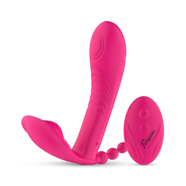 Teazers Draagbare Vibrator met Afstandsbediening - Afbeelding 2