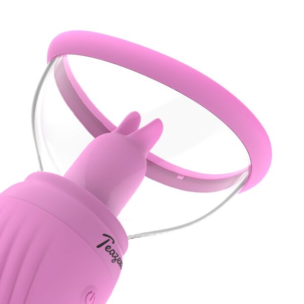 Teazers Suction Cup met Clitoris Vibrator - Afbeelding 9
