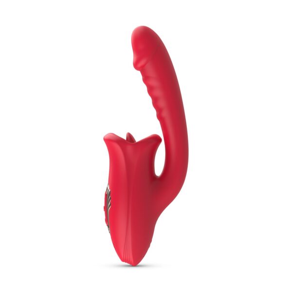 Teazers Dildo met Clitoris Stimulator - Afbeelding 4