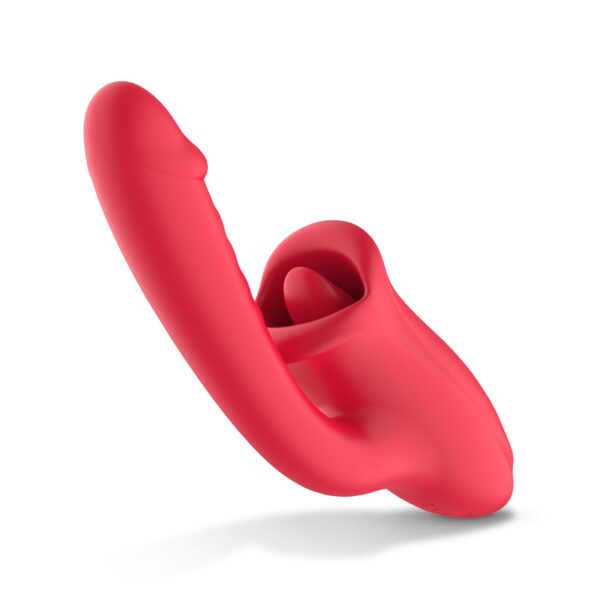 Teazers Dildo met Clitoris Stimulator - Afbeelding 7