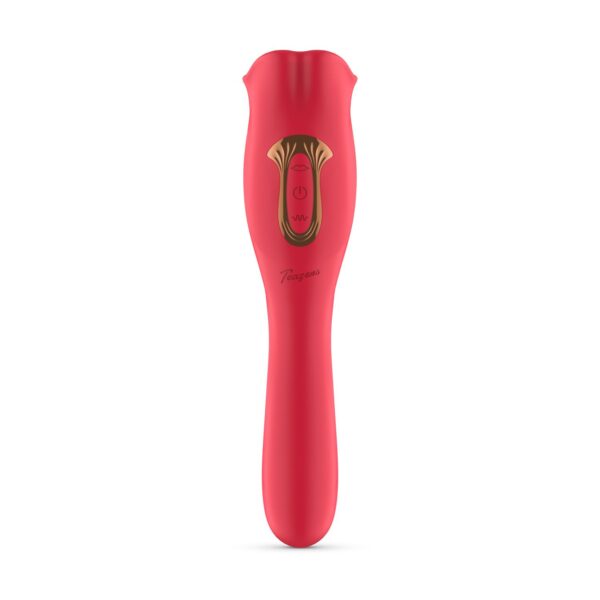 Teazers Vibrator met Likkende Clitoris Stimulator - Afbeelding 5