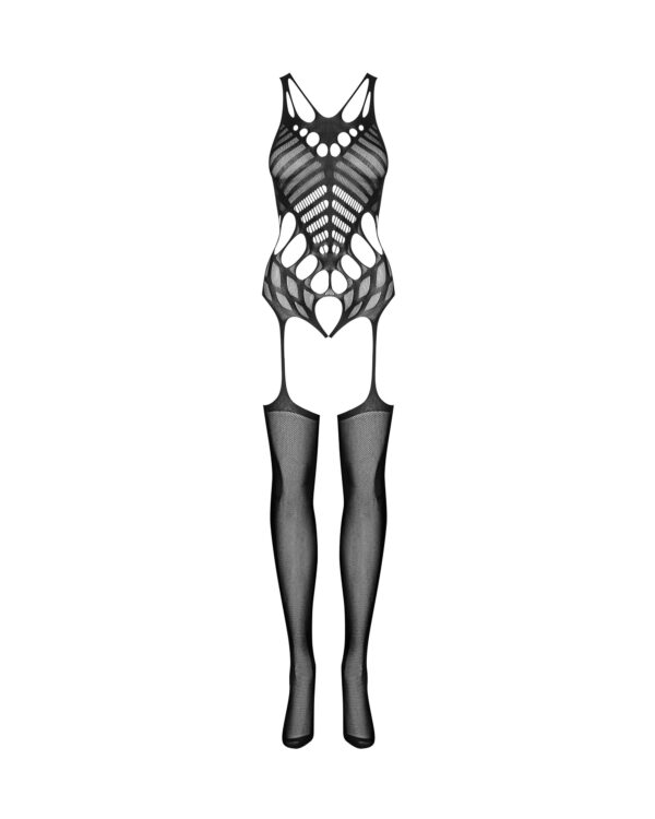 Obsessive - G139 Bodystocking - Zwart - Afbeelding 4