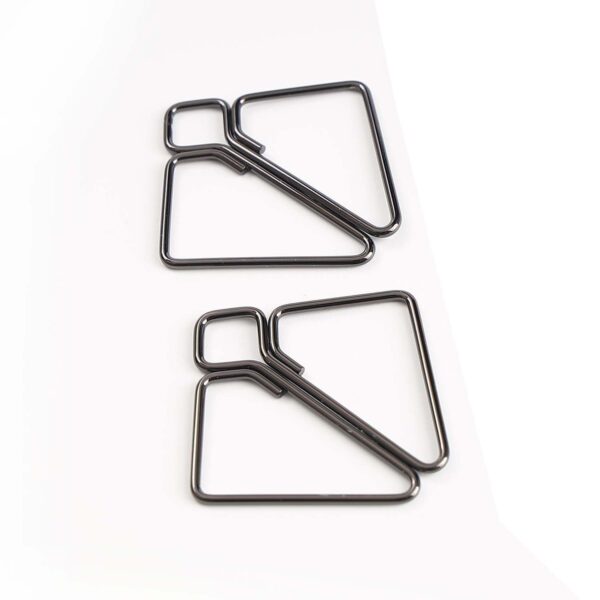 LOCKINK - Tepelklemmen met Zware Hanger - grijs - Afbeelding 3
