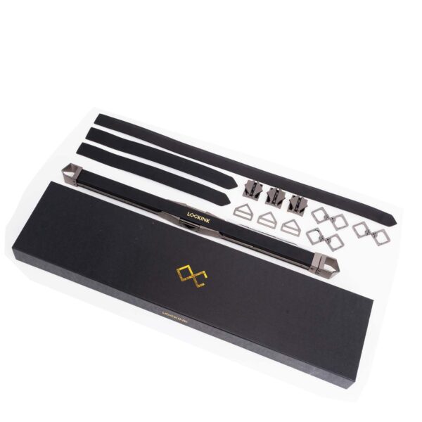 LOCKINK - Verstelbare Spreidstang Set - zwart - Afbeelding 8