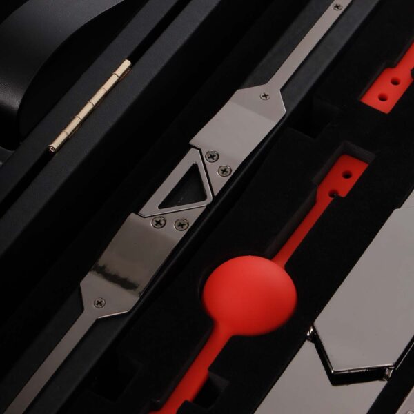 LOCKINK Alles-in-1 BDSM Speelset - zwart - Afbeelding 2