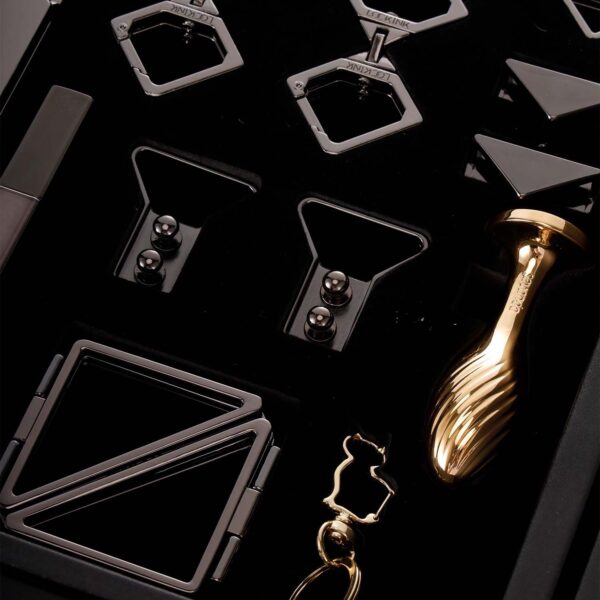 LOCKINK Alles-in-1 BDSM Speelset - zwart - Afbeelding 5