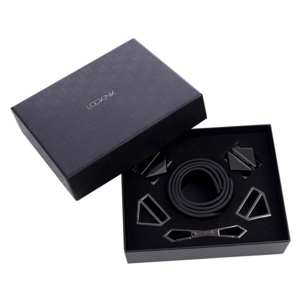 LOCKINK - Enkel- en enkelboeien Set - zwart - Afbeelding 6