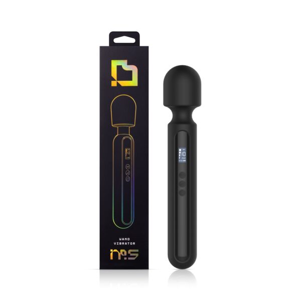 BLAQ - Digitale Wand Vibrator - Zwart - Afbeelding 2