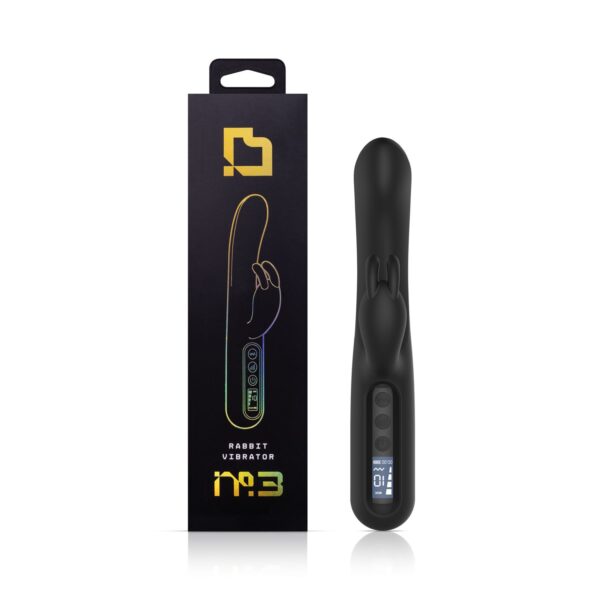 BLAQ - Digitale Rabbit Vibrator - Zwart - Afbeelding 2