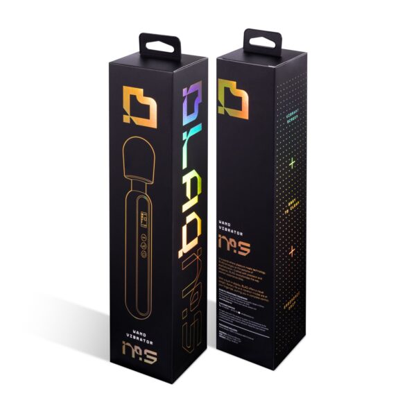 BLAQ - Digitale Super Wand Vibrator - Zwart - Afbeelding 10