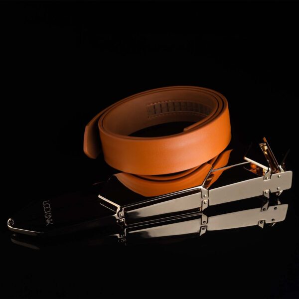 LOCKINK - Verstelbare zweep - bruin - Afbeelding 5