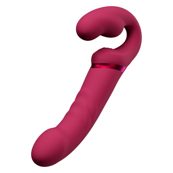 Lovense - Lapis Strapless Strap-on Vibrator - Roze - Afbeelding 3