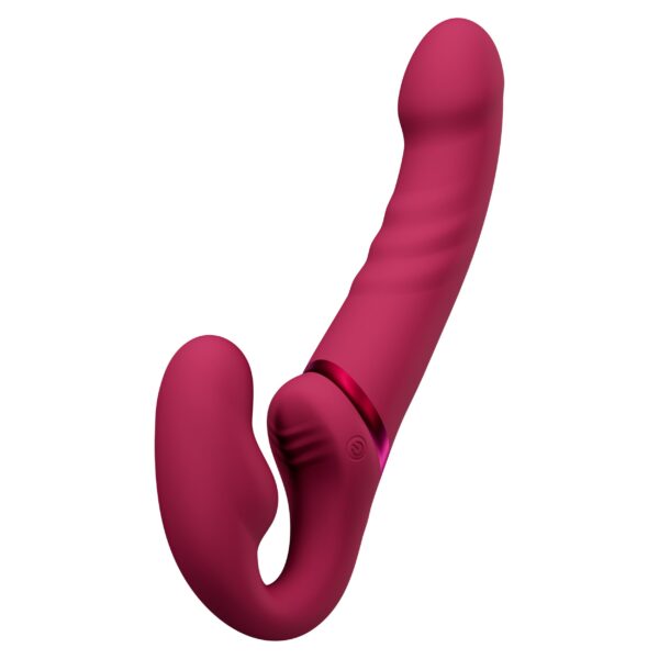 Lovense - Lapis Strapless Strap-on Vibrator - Roze - Afbeelding 4