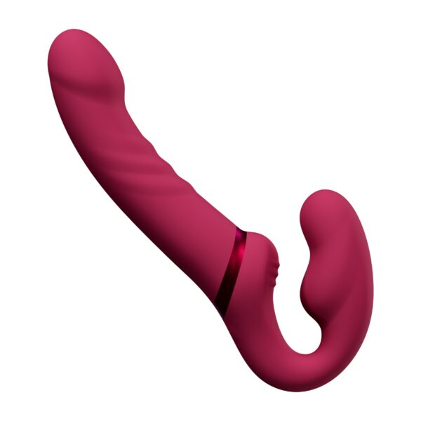 Lovense - Lapis Strapless Strap-on Vibrator - Roze - Afbeelding 5