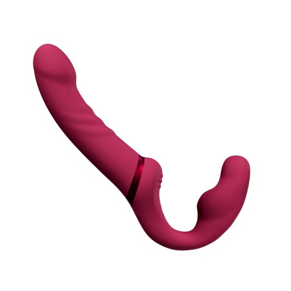 Lovense - Lapis Strapless Strap-on Vibrator - Roze - Afbeelding 6