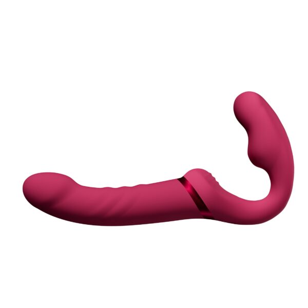 Lovense - Lapis Strapless Strap-on Vibrator - Roze - Afbeelding 7