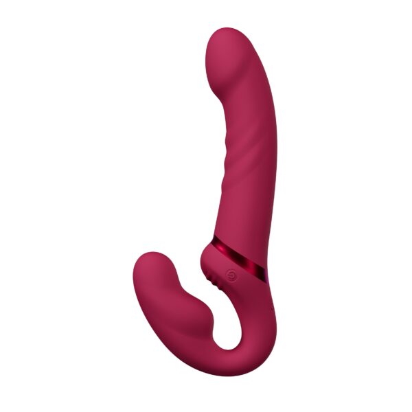 Lovense - Lapis Strapless Strap-on Vibrator - Roze - Afbeelding 8