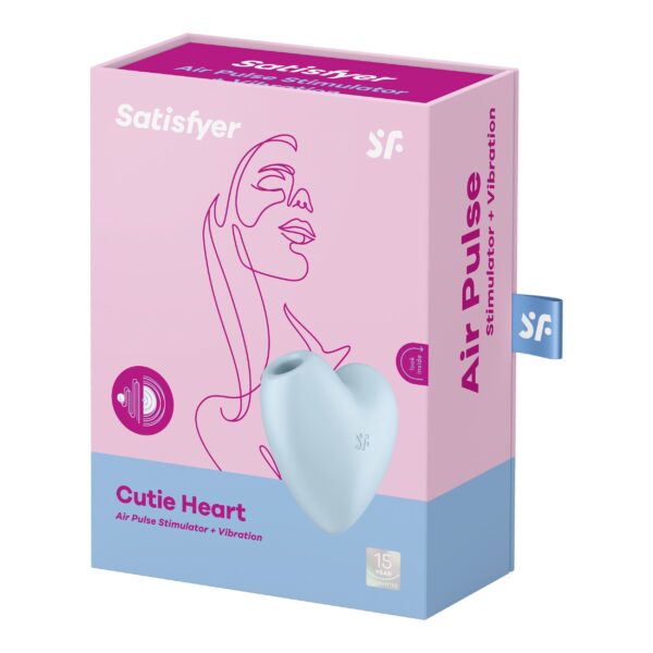 Satisfyer Cutie Heart - Blauw - Afbeelding 7