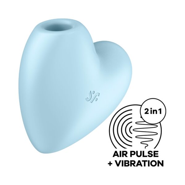 Satisfyer Cutie Heart - Blauw - Afbeelding 2