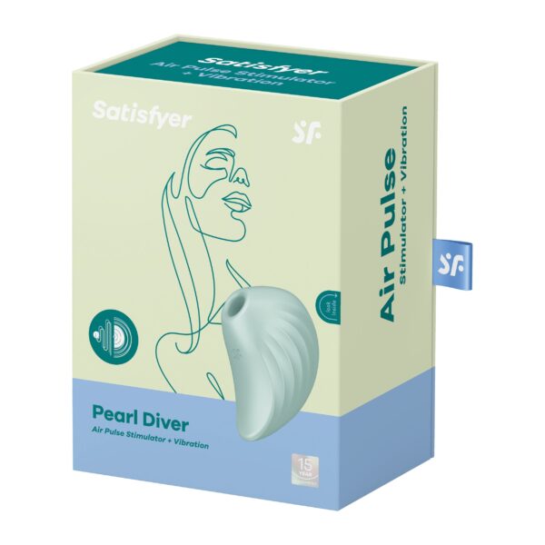 Satisfyer Pearl Diver - Mint - Afbeelding 7