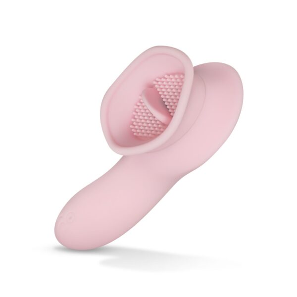 Clitoris Vibrator Met Tong - Roze - Afbeelding 8