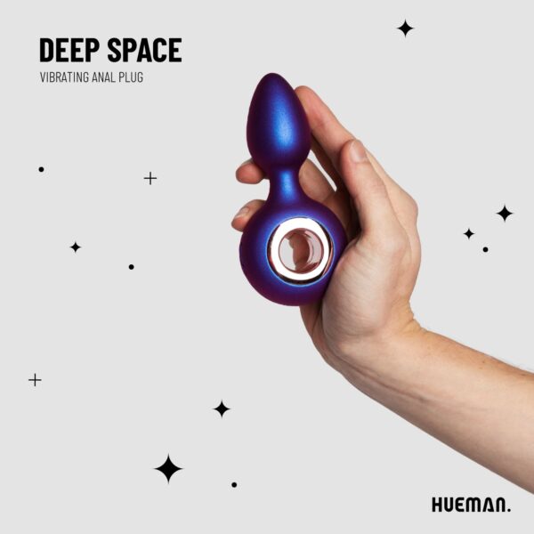 Hueman - Deep Space Vibrerende Anaal Plug - Afbeelding 2