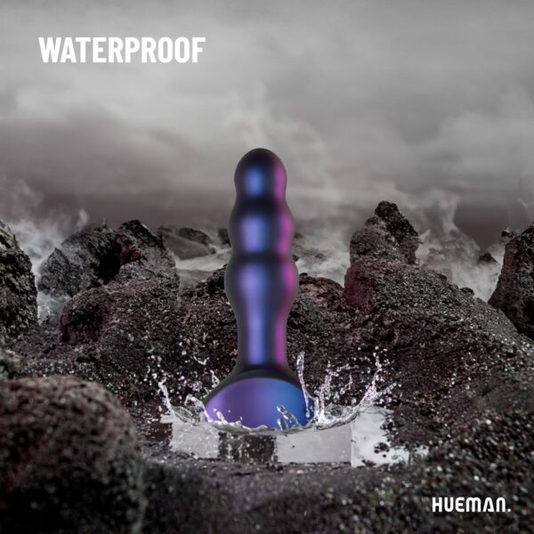 Hueman - Space Invader Vibrerende en Stotende Buttplug - Afbeelding 6