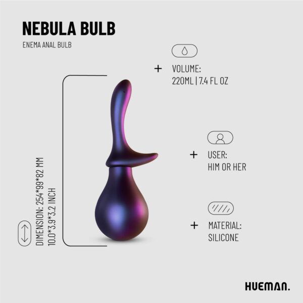 Hueman - Nebula Bulb Anaal Douche - Afbeelding 4