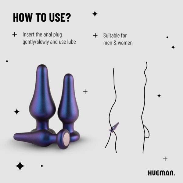 Hueman - Comets Buttplug Set - Afbeelding 4